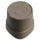 Vaso Andromeda - 13 L - diametro 28 cm - sabbia - TeraPlast