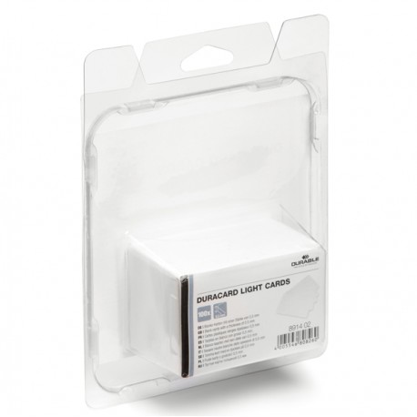 Tessere bianche per stampante Duracard ID 300 - spessore 0,5 mm - 54 x 86 mm - Durable - conf. 100 pezzi