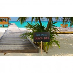 Silhouette Board Sticks - forma rettangolo - 73,5 x 45 cm - nero - Securit
