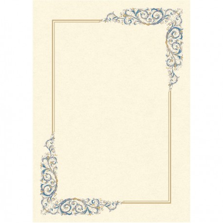 Diplomi in pergamena - stampa offset - A3 - 160 gr - avorio - Kartos - conf. 10 pezzi