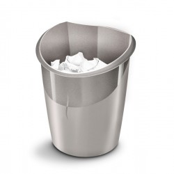 Cestino gettacarte Ellypse Xtra Strong - altezza 38 cm - 15 L - grigio talpa - CEP