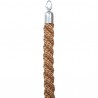Cordone intrecciato per colonnina segnapercorso - color bronzo - lunghezza 150 cm - Securit