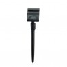 Supporti a spina per targhette - nero - Securit - set 20 pezzi