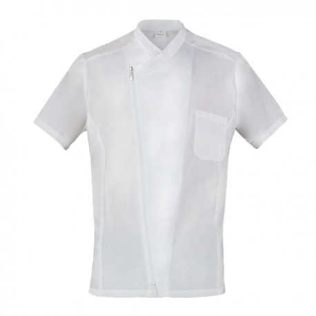 Casacca Maurizio - da uomo - manica corta - taglia M - bianco - Giblor's