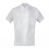 Casacca Maurizio - da uomo - manica corta - taglia L - bianco - Giblor's