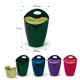 Bicchiere portapenne 2 in 1 - 8 x 17 cm - mix 4 colori - Lebez