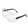 Sovraocchiali di protezione serie 2800 - policarbonato - montatura blu scuro - lenti trasparente - 3M
