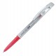 Penna a sfera gel cancellabile Uni Ball Signo TSI - punta 0,7mm - rosso - Uni Mitsubishi