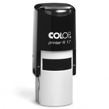 Timbro Printer R17 - diametro 17 mm - 3 righe - personalizzabile - autoinchiostrante - Colop