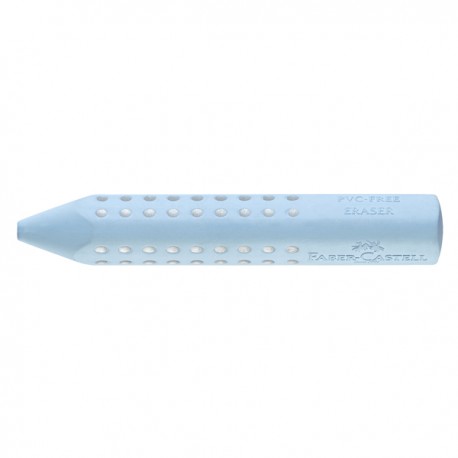 Gomma a forma di matita Grip 2001 - 90 x15 x15 mm - blue - Faber-Castell