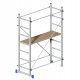 Trabattello Superminio - 158 x 80 x 220 cm - alluminio - Marchetti