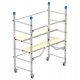 Trabattello Dinamico - 168 x 75 x 180 cm - alluminio - Marchetti