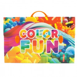 Valigetta Polionda Color - 36,5x56,5cm - dorso 5,5cm - fantasie assortite - Favorit