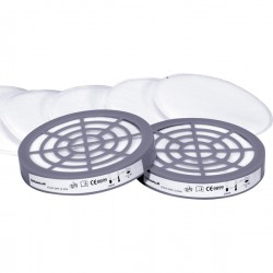 Kit 2 filtri P2 per semimaschera M6400 - Deltaplus