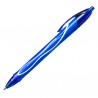 Penna a sfera a scatto Gelocity Quick Dry - punta 0,7mm - blu - Bic - conf. 12 pezzi