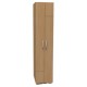 Armadio guardaroba - 2 ante - 40 x 52 x 185 cm - noce chiaro