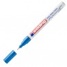 Marcatore permanente a vernice 780 - punta tonda extra fine - 0,8 mm - blu - Edding