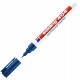 Marcatore permanente 404 - punta tonda extra fine - 0,75 mm - blu - Edding
