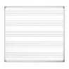 Lavagna magnetica Maya Musica - pentagramma musicale - 120 x 120 cm - Bi-Office