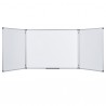 Lavagna magnetica Maya Trio - 90 x 240 cm (aperta) - bianco - Bi-Office