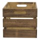 Cassetta classica in legno - 21 x 33 x 24,2 cm - Securit