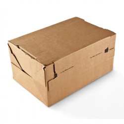 Scatola Return Box CP 069 - M - 28,2 x 19,1 x 14 cm - cartone - avana - ColomPac