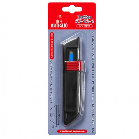 Cutter SX 12 6 - lama a rientro automatico - Artiglio