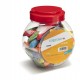 Gomma soft touch - 8 cm - colori assortiti - Colorosa - expo 48 pezzi