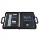 Cartella portablocco - con manici - nero/grigio - 28,5x36cm - City Time