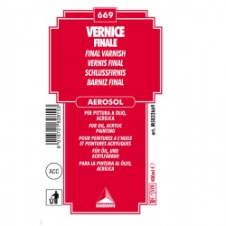 Vernice finale lucido spray - 400 ml - Maimeri