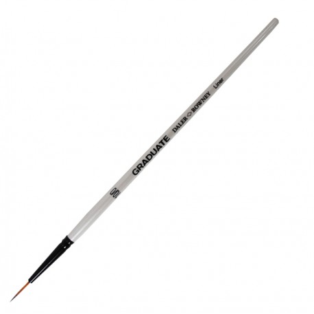 Pennello sintetico Graduate - extra fine - manico corto - n. 10/0 - Daler Rowney
