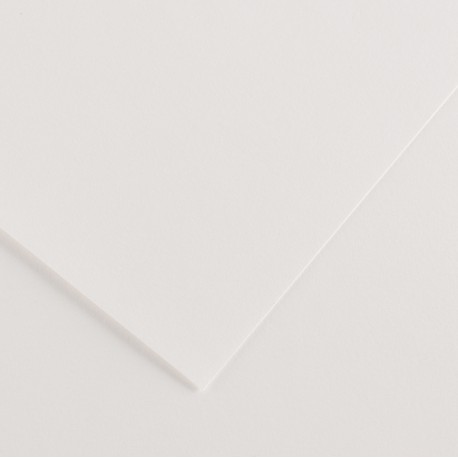 Foglio Colorline - 70x100 cm - 220 gr - bianco - Canson