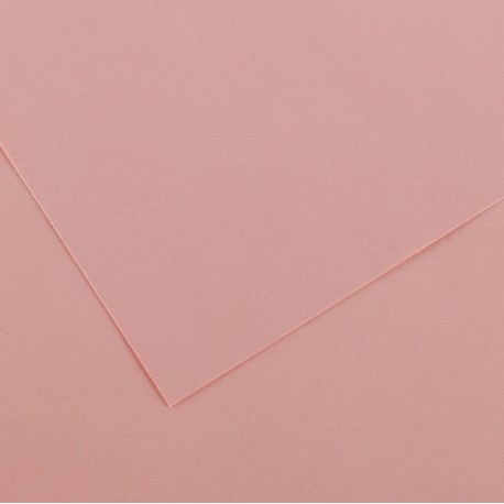 Foglio Colorline - 70x100 cm - 220 gr - rosa confetto - Canson