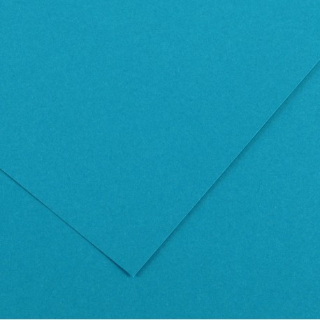 Foglio Colorline - 70x100 cm - 220 gr - blu primario - Canson