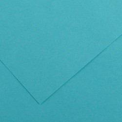 Foglio Colorline - 70x100 cm - 220 gr - blu turchese - Canson