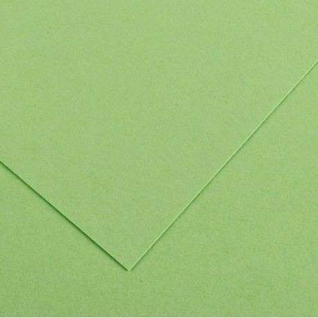 Foglio Colorline - 70x100 cm - 220 gr - verde mela - Canson