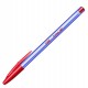 Penna a sfera con cappuccio Cristal Soft - punta 1,2mm - rosso - Bic - conf. 50 pezzi