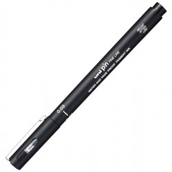 Pin fineliner - punta 0,03mm - nero - Uni Mitsubishi