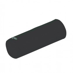 Astuccio Tombolino Basic con cerniera - 22x8Ø8cm - nero - Pagna
