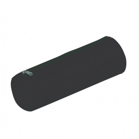 Astuccio Tombolino Basic con cerniera - 22x8Ø8cm - nero - Pagna