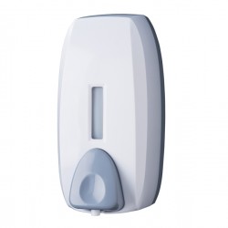 Dispenser sapone mousse Basica - 0,75 L - bianco/grigio - Medial