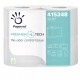 Carta igienica classica Freshen Tech - 3 veli - 230 strappi - diametro 12,2 cm -15,5 gr - 9,5 cm x 25,3 mt - Papernet - pacco 4 
