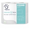 Carta igienica classica Freshen Tech - 3 veli - 230 strappi - diametro 12,2 cm -15,5 gr - 9,5 cm x 25,3 mt - Papernet - pacco 4 