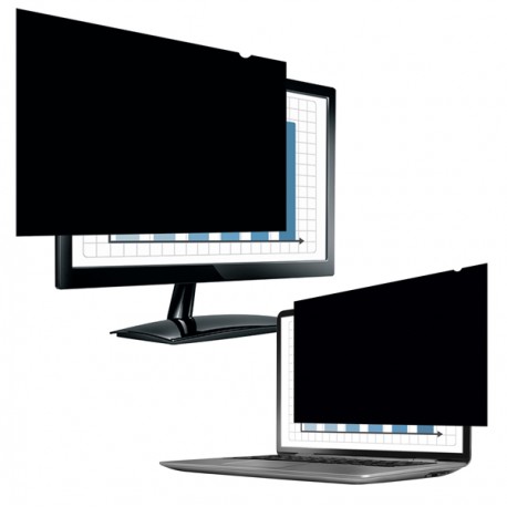 Filtro privacy PrivaScreen per monitor - widescreen 22"/55,88 cm - formato 16:10 - Fellowes