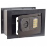 Cassaforte da muro - serratura elettronica - 33x20x23 cm - 9 kg - nero - Iternet