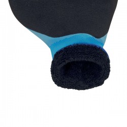 Guanti Wet&Dry VV636BL - poliammide - palmo in nitrile - taglia 09 - blu/nero - Deltaplus