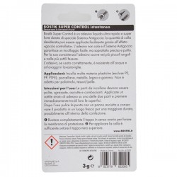 Colla istantanea universale Super Control - 3 gr - trasparente - Bostik