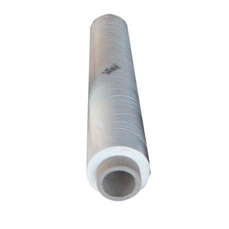 Film estensibile per imballaggi - altezza 50 cm - 23 micron - 2,3kg - bianco latte