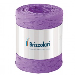 Nastro Rafia sintetica - lilla 16 - 5mmx200mt - Brizzolari