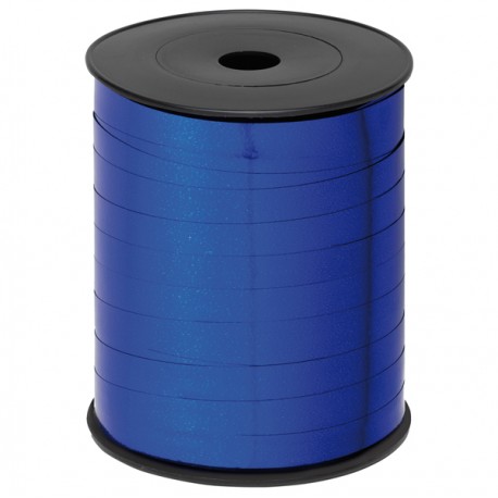 Rocca di nastro 6870 - metal - 10mmx250mt - blu 08 - Brizzolari
